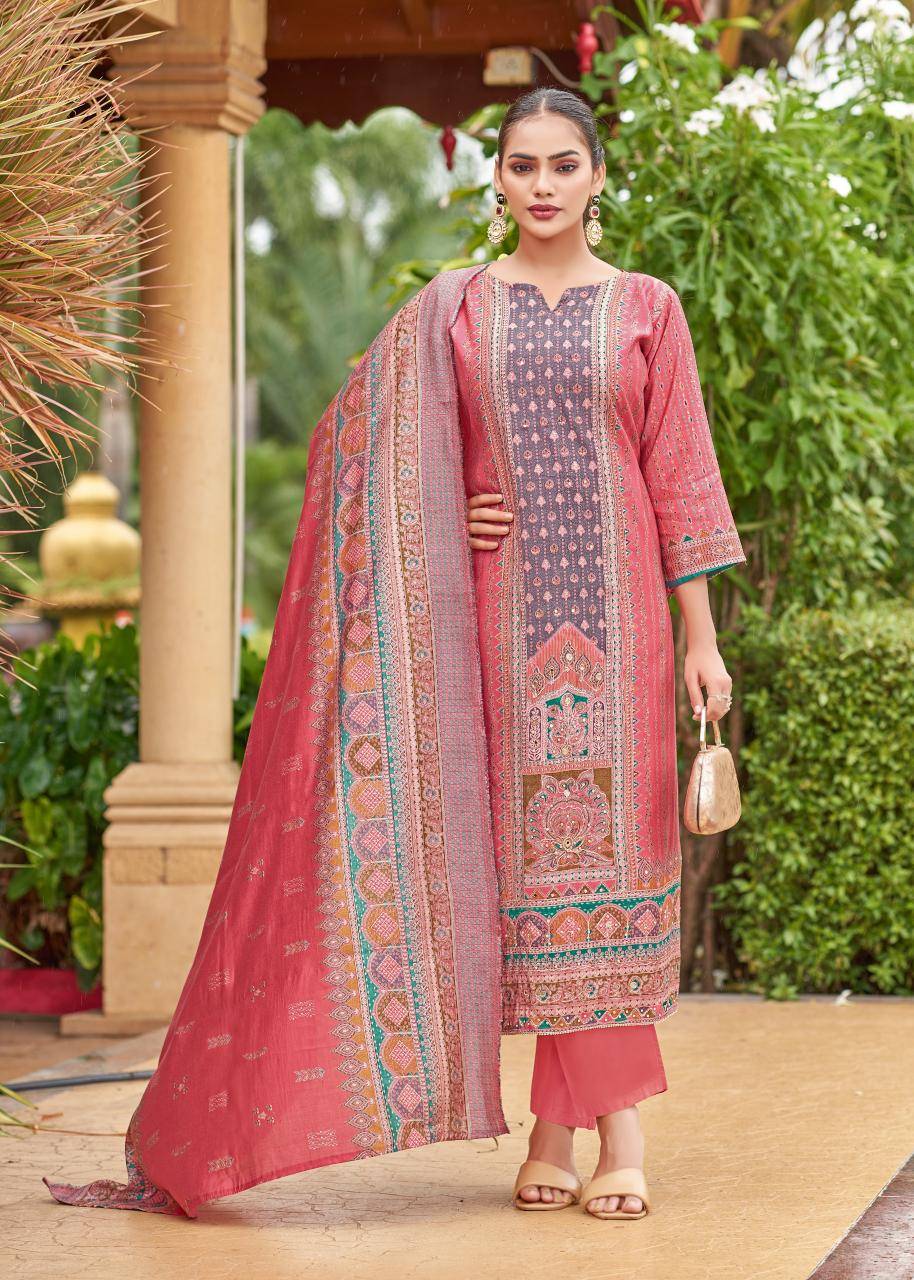 Alok suit tanishq Designer dress materials in Kolkata